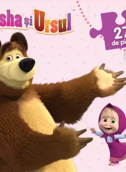 Masha si Ursul. Cine sunt azi? 3 puzzle-uri distractive