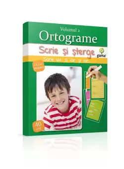Scrie si sterge - Ortograme, Vol. 2