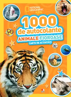1000 de autocolante. Animale fioroase. Carte de activitati