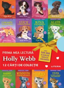 12 carti de colectie (catelusi si pisicute) - Pachet Holly Webb