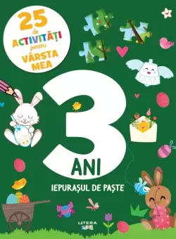 25 de activitati pentru varsta mea. 3 ani. Iepurasul de Paste