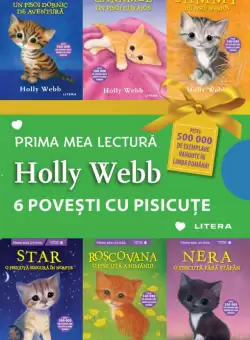 6 povesti cu pisicute - Pachet Holly Webb