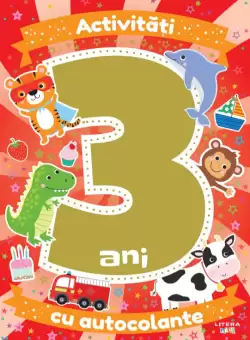Activitati cu autocolante la 3 ani