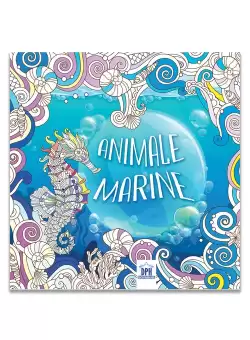 Animale marine - Carte de colorat