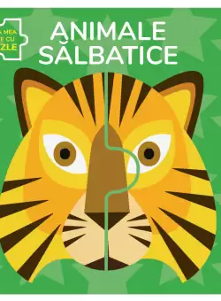 Animale salbatice. Prima mea carte cu puzzle