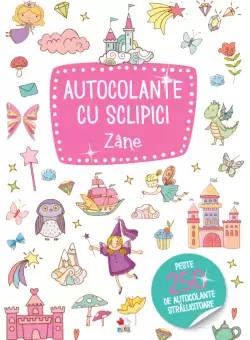 Autocolante cu sclipici. Zane