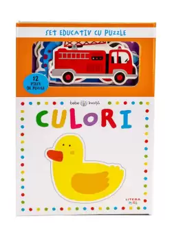 Bebe invata. Culori. Set educativ cu puzzle