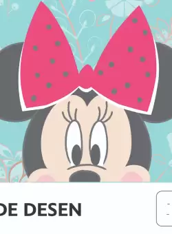 Bloc de desen A4, 16 file, 120g, Minnie Mouse