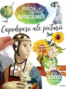 Capodopere ale picturii. Puzzle creativ din autocolante
