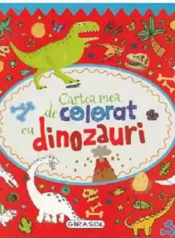 Cartea mea de colorat cu dinozauri |