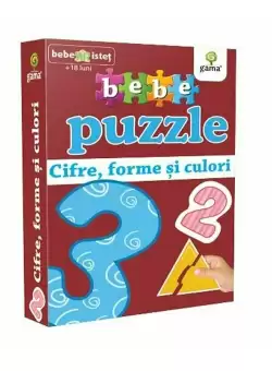 Cifre, forme si culori. Puzzle