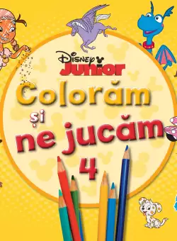 Coloram si ne jucam (vol. 4). Planse de colorat cu activitati distractive