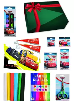 Cutia prescolarului consumabile Cars