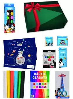 Cutia prescolarului consumabile Mickey
