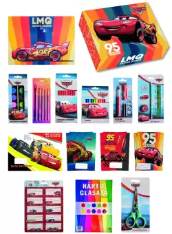 Cutia scolarului clasele 2-4 Cars