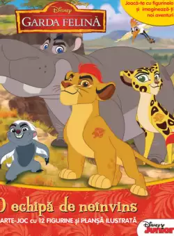Disney. Garda felina. O echipa de neinvins. Carte de joc cu 12 figurine si plansa ilustrata