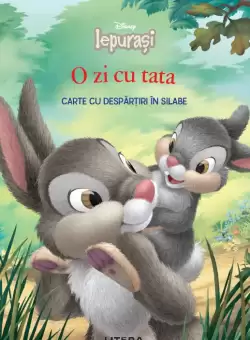 Disney. Iepurasi. O zi cu tata. Carte cu despartiri in silabe (Nivelul 2)