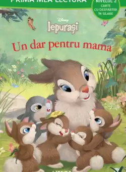 Disney Iepurasi. Un dar pentru mama (Nivelul 2 Carte cu despartiri in silabe)