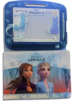 Disney. Regatul de gheata II. Carte cu tablita magnetica