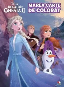 Disney. Regatul de gheata II. Marea carte de colorat