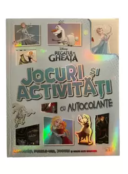 Disney. Regatul de gheata. Jocuri si activitati cu autocolante
