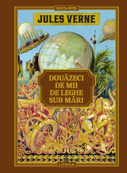 Douazeci de mii de leghe sub mari. Volumul 2. Biblioteca Jules Verne
