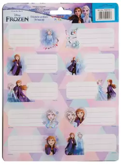 Etichete autoadezive 30 buc, Disney Frozen