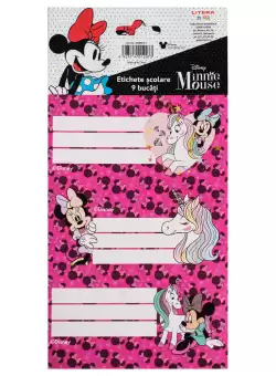 Etichete autoadezive 9 buc Minnie