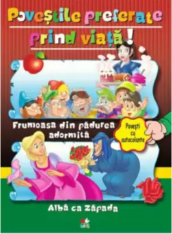 Frumoasa din padurea adormita. Alba-ca-Zapada. Povesti cu autocolante