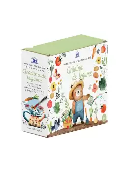 Gradina de legume - Puzzle magic de colorat cu apa