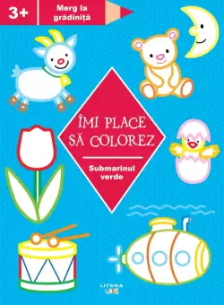 Imi place sa colorez. Submarinul verde (3+)
