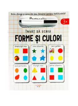 Invat sa scriu. Forme si culori