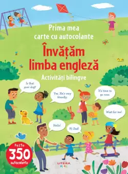 Invatam limba engleza. Prima mea carte cu autocolante