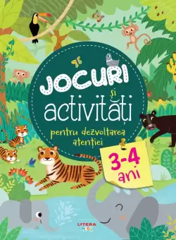 Jocuri si activitati pentru dezvoltarea atentiei (3-4 ani)
