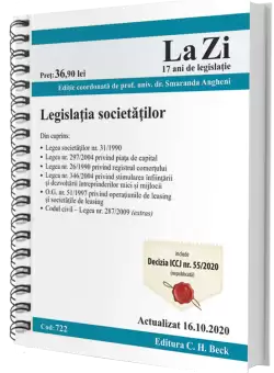 Legislatia societatilor | Smaranda Angheni