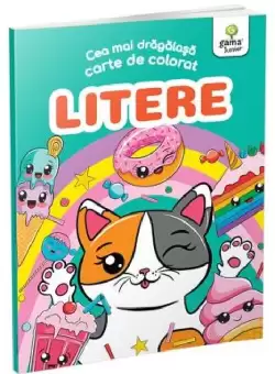 Litere / Cea mai dragalasa carte de colorat