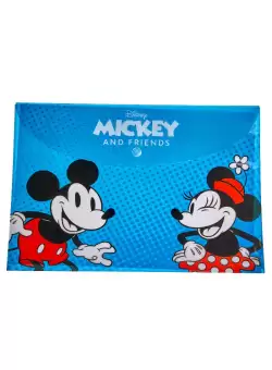 Mapa plastic Disney Mickey &amp; Friends cu buton