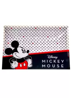 Mapa plastic Disney Mickey Mouse cu buton