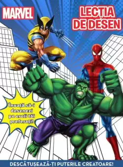 Marvel. Lectia de desen. Descatuseaza-ti puterile creatoare