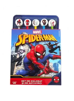 Marvel. Spider-Man. Set de colorat si de activitati