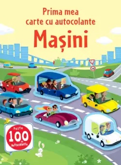 Masini. Prima mea carte cu autocolante