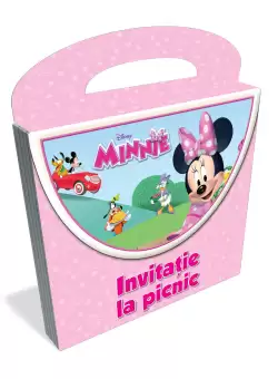 Minnie. Invitatie la picnic. Carte tip posetuta