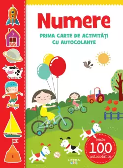 Numere. Prima carte de activitati cu autocolante