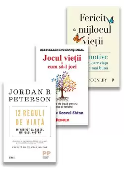 Pachet 12 Reguli pentru o viata mai buna. Set 3 carti