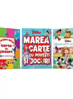 Pachet Activitati Disney (3 carti)