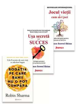 Pachet Bogatia incepe in minte. Set 3 carti