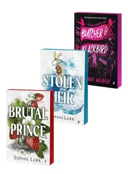 Pachet Brutal Prince + Stolen Heir + Butcher & Blackbird. Set 3 carti