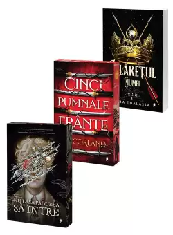 Pachet Calaretul ciumei + Nu lasa padurea sa intre + Cinci Pumnale Frante. Set 3 carti