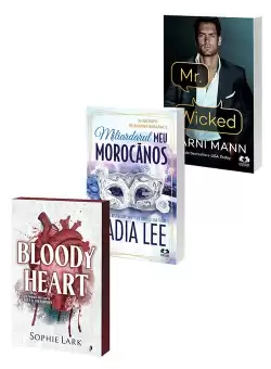 Pachet Miliardarul meu morocanos + Mr. Wicked + Bloody heart. Set 3 carti