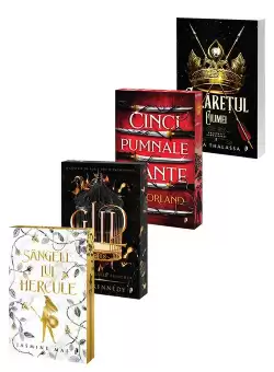 Pachet Sangele lui Hercule + Gild + Cinci Pumnale Frante + Calaretul Ciumei. Set 4 carti